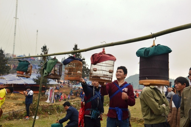 Đầu xuân, người Mông mở hội Gầu Tào ảnh 7