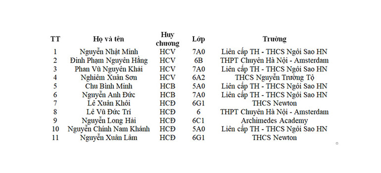 Đoàn học sinh Việt Nam đạt thành tích xuất sắc tại IMSO 2018 ảnh 2