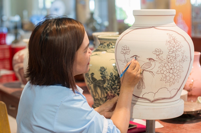 Gốm Chu Đậu - hành trình tiếp nối tinh hoa văn hóa Việt ảnh 7