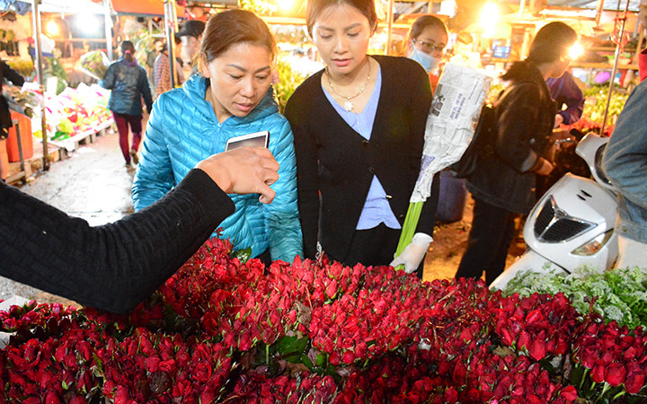 Nhộn nhịp chợ hoa đêm Quảng Bá ảnh 9