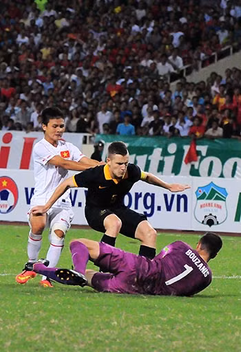 Công Phượng tỏa sáng, U19 Việt Nam thắng U19 Australia 1-0 ảnh 1 Công Phượng tỏa sáng, U19 Việt Nam thắng U19 Australia 1-0 ảnh 1