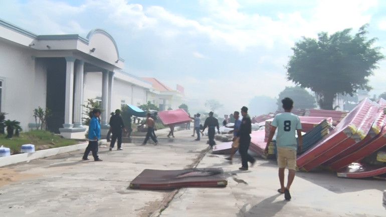 Cháy lớn tại công ty sản xuất nệm đã bị đình chỉ hoạt động ảnh 2