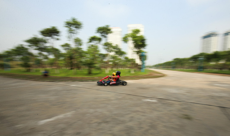 "Mục sở thị" lò đào tạo các tay đua F1 nhí tại Hà Nội ảnh 18