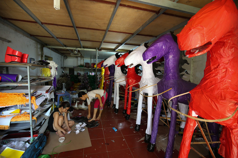 Làng vàng mã "vào vụ" Rằm tháng Bảy ảnh 7 Làng vàng mã "vào vụ" Rằm tháng Bảy ảnh 7