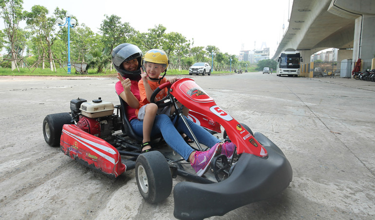 "Mục sở thị" lò đào tạo các tay đua F1 nhí tại Hà Nội ảnh 17