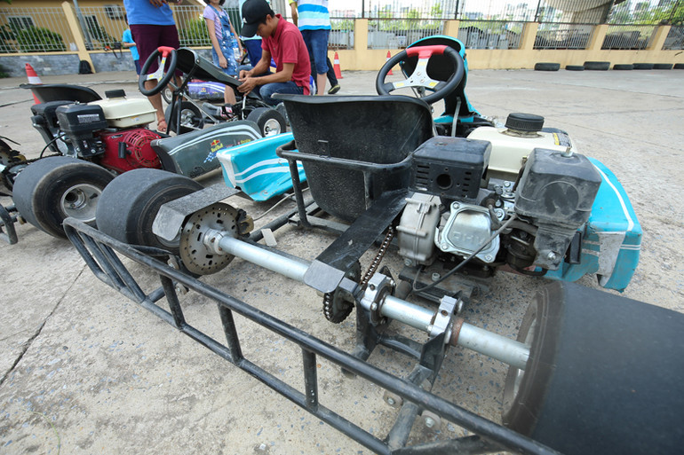 "Mục sở thị" lò đào tạo các tay đua F1 nhí tại Hà Nội ảnh 5