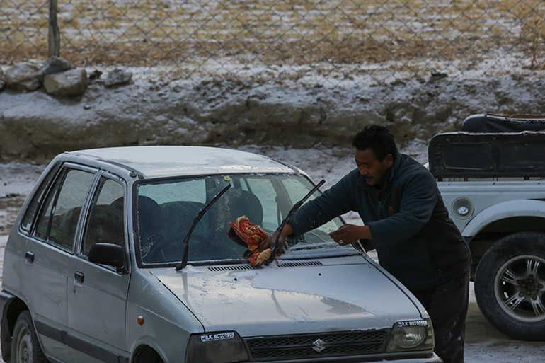 Mùa đông ở Ladakh ảnh 9