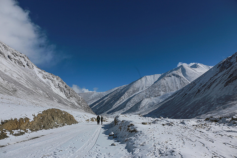 Mùa đông ở Ladakh ảnh 12