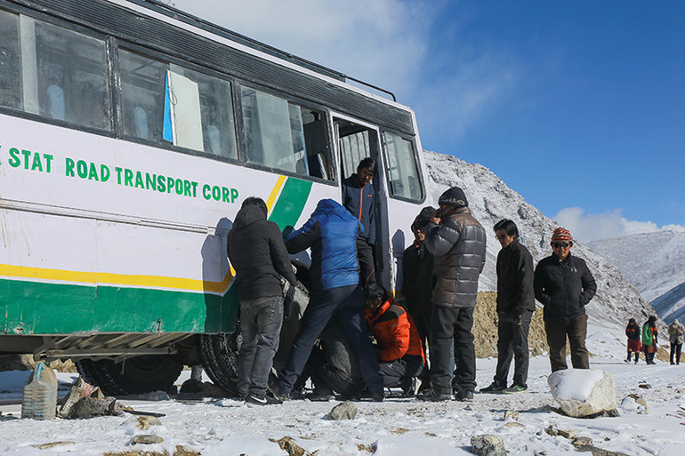 Mùa đông ở Ladakh ảnh 13