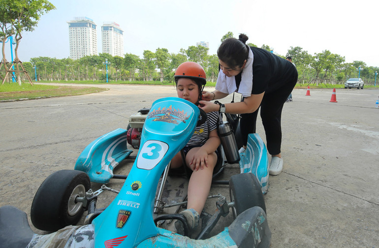 "Mục sở thị" lò đào tạo các tay đua F1 nhí tại Hà Nội ảnh 16