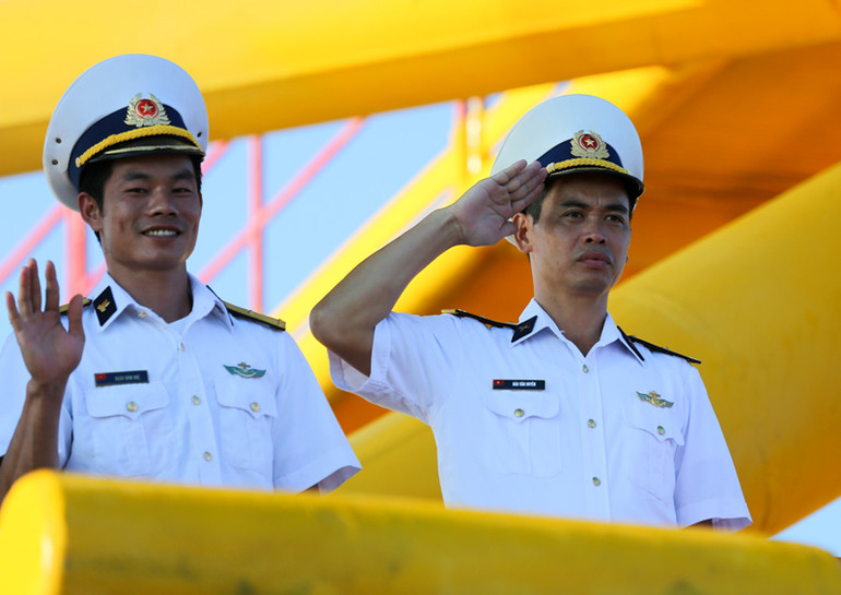 Nhà giàn DK1 - cột mốc chủ quyền trên vùng biển phía nam ảnh 6