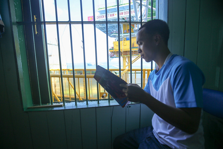 Nhà giàn DK1 - cột mốc chủ quyền trên vùng biển phía nam ảnh 20