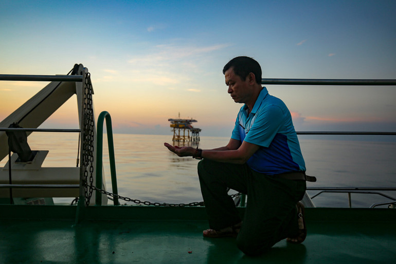 Nhà giàn DK1 - cột mốc chủ quyền trên vùng biển phía nam ảnh 23