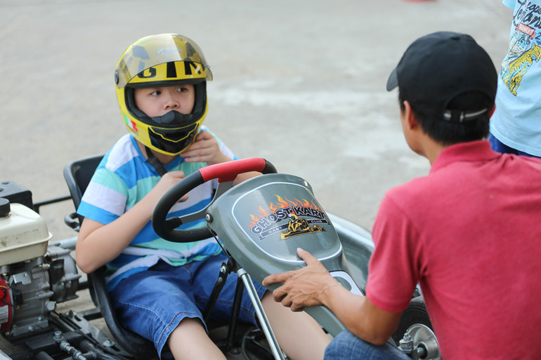 "Mục sở thị" lò đào tạo các tay đua F1 nhí tại Hà Nội ảnh 3