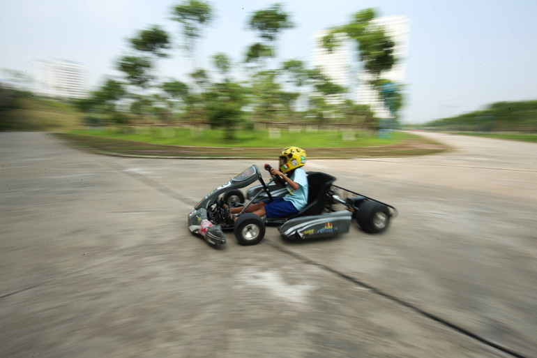 "Mục sở thị" lò đào tạo các tay đua F1 nhí tại Hà Nội ảnh 14