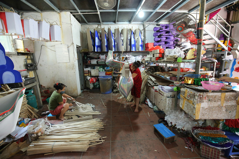 Làng vàng mã "vào vụ" Rằm tháng Bảy ảnh 5 Làng vàng mã "vào vụ" Rằm tháng Bảy ảnh 5