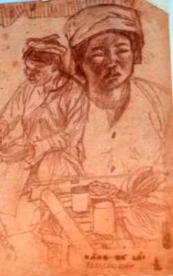 Tô Ngọc Vân và những bức ký họa thời chiến ảnh 2