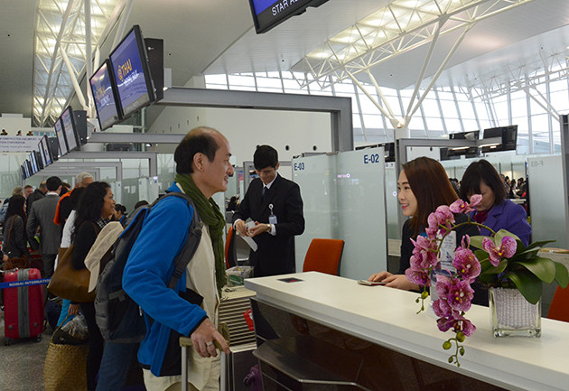 Chính thức thông xe cầu Nhật Tân, nhà ga hành khách T2 và đường Võ Nguyên Giáp ảnh 8 Chính thức thông xe cầu Nhật Tân, nhà ga hành khách T2 và đường Võ Nguyên Giáp ảnh 8