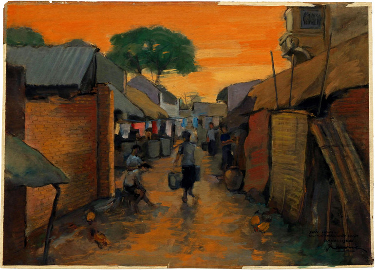 Triển lãm tranh Lê Văn Xương tại TP Hồ Chí Minh ảnh 9