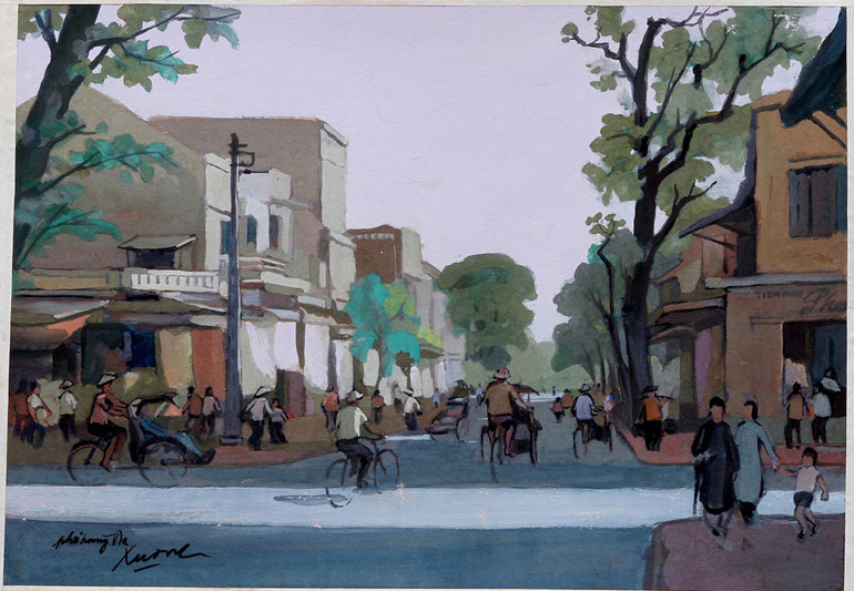 Triển lãm tranh Lê Văn Xương tại TP Hồ Chí Minh ảnh 6