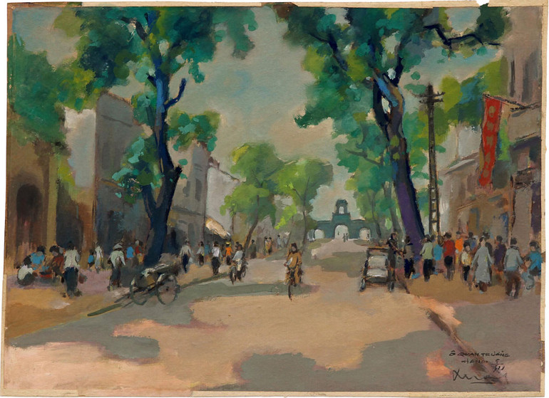 Triển lãm tranh Lê Văn Xương tại TP Hồ Chí Minh ảnh 8