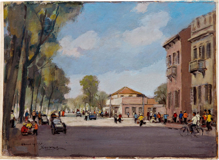 Triển lãm tranh Lê Văn Xương tại TP Hồ Chí Minh ảnh 7