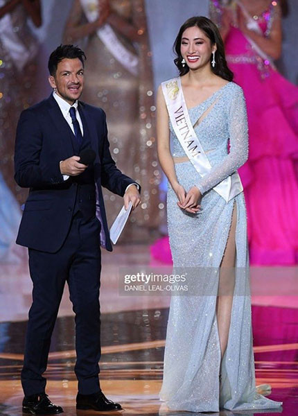 Những hình ảnh của Hoa hậu Lương Thùy Linh tại Miss World 2019 ảnh 5