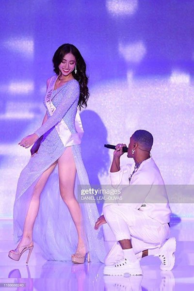 Những hình ảnh của Hoa hậu Lương Thùy Linh tại Miss World 2019 ảnh 2