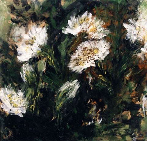 Nữ họa sĩ vẽ tranh trên gạch men nặng lửa ảnh 3