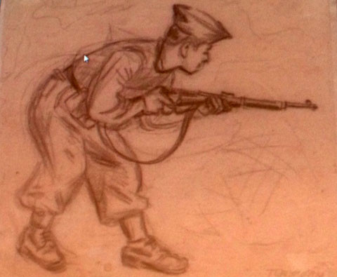 Tô Ngọc Vân và những bức ký họa thời chiến ảnh 4