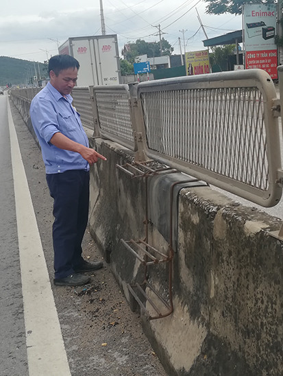 Nguy cơ mất an toàn giao thông trên Quốc lộ 1A ảnh 2