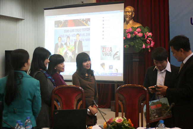 Giao lưu trực tuyến “Ứng phó với virus Zika và các bệnh truyền nhiễm” ảnh 34