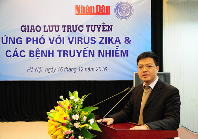 Giao lưu trực tuyến “Ứng phó với virus Zika và các bệnh truyền nhiễm” ảnh 32