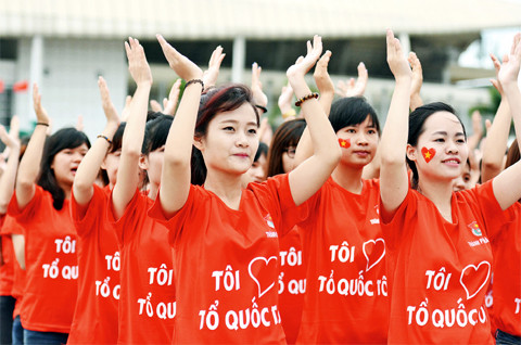Sôi nổi ngày hội Tôi yêu Tổ quốc tôi ảnh 1