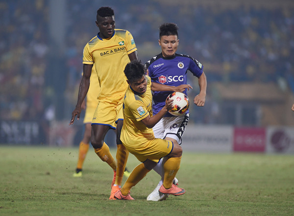 Thắng Sông Lam Nghệ An, Hà Nội vô địch sớm năm vòng đấu ảnh 1