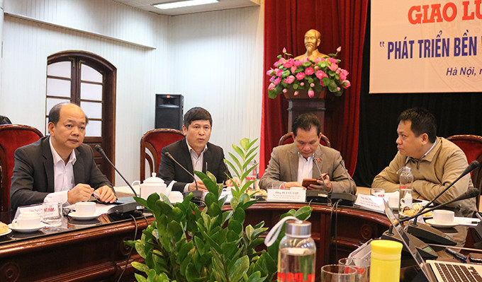 Giao lưu trực tuyến về phát triển bền vững bảo hiểm y tế toàn dân ảnh 7