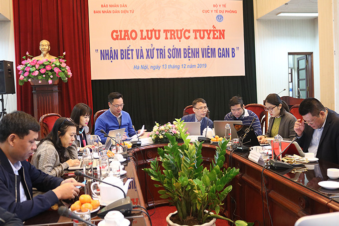 Giao lưu trực tuyến về nhận biết và xử trí sớm bệnh viêm gan B ảnh 6