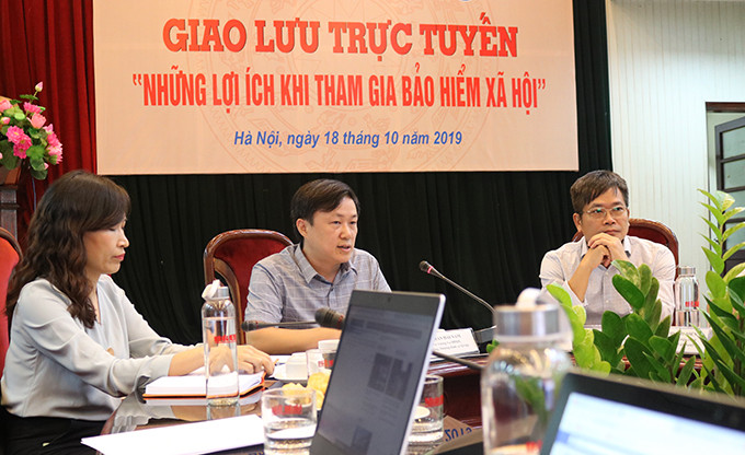 Giao lưu trực tuyến “Những lợi ích khi tham gia bảo hiểm xã hội” ảnh 10