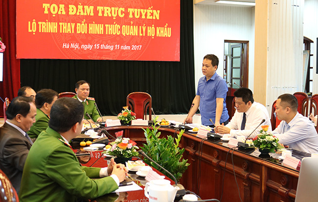 Tọa đàm trực tuyến "Lộ trình thay đổi hình thức quản lý hộ khẩu" ảnh 13