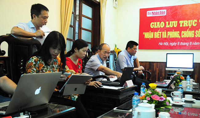 Giao lưu trực tuyến: "Nhận biết và phòng, chống sốt xuất huyết" ảnh 17