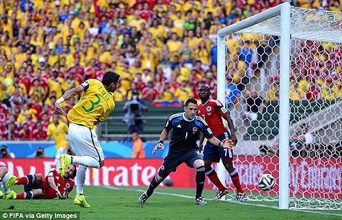 Brazil 2-1 Colombia: Chủ nhà giành vé vào bán kết ảnh 1 Brazil 2-1 Colombia: Chủ nhà giành vé vào bán kết ảnh 1