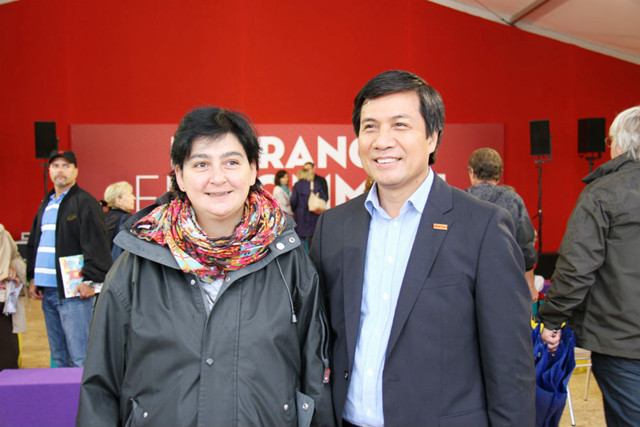 Báo Nhân Dân tham dự Hội báo Nhân Đạo tại Pháp ảnh 2