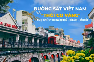 Đường sắt Việt Nam và "thời cơ vàng" từ Nghị quyết 79-NQ/TW: Tự chủ - Đổi mới - Dẫn dắt