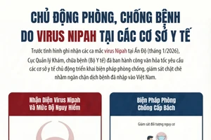Chủ động phòng, chống bệnh do virus Nipah tại các cơ sở y tế