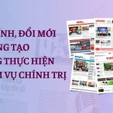 Bản lĩnh, đổi mới và sáng tạo trong thực hiện nhiệm vụ chính trị