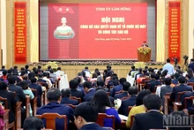 Quang cảnh hội nghị.