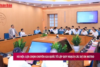 [Video] Hà Nội: Lựa chọn chuyên gia quốc tế lập quy hoạch các dự án Metro