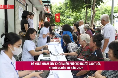 [Video] Đề xuất khám sức khỏe miễn phí cho người cao tuổi, người nghèo từ năm 2026 