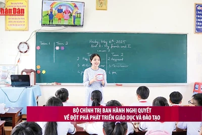 [Video] Bộ Chính trị ban hành Nghị quyết về đột phá phát triển giáo dục và đào tạo