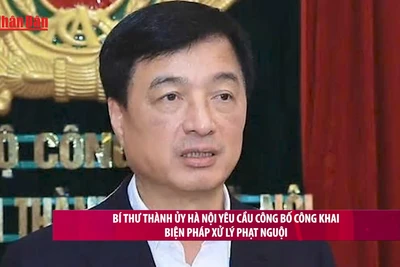 [Video] Bí thư Thành ủy Hà Nội yêu cầu công bố công khai biện pháp xử lý phạt nguội